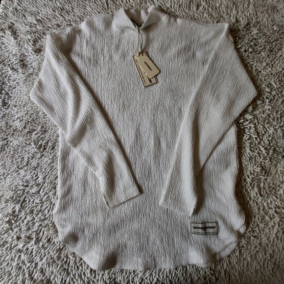 THEGIVINGMOVEMENT white coord set (2 pieces)- size small (top) & XS (pants) - Picture 12 of 14